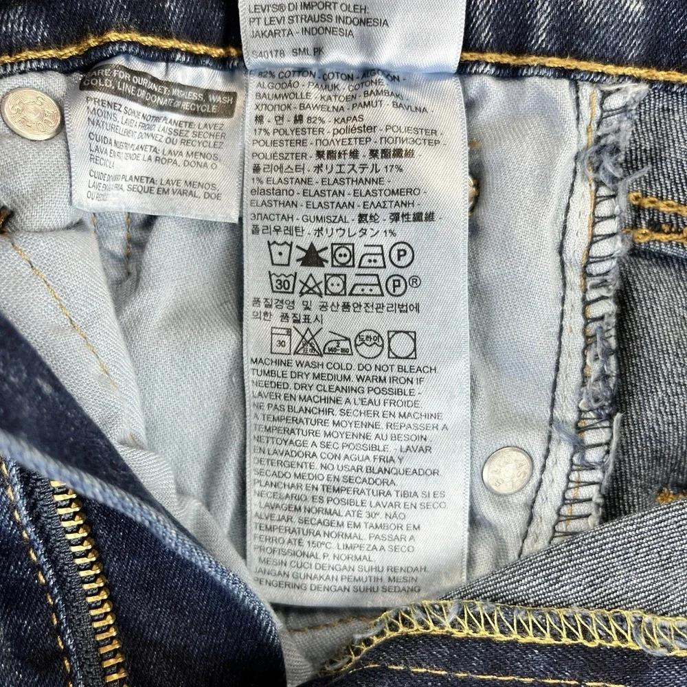 Levi's 511‎ New With Tags blue jeans Mens (30x32)  slim fit original stretch